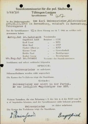 Weissenrieder, Karl
