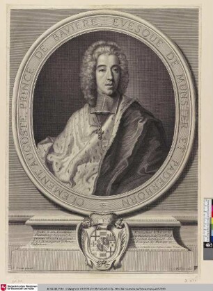 Clemens Auguste Prince de Baviere, evesque de Munster et Paderborn