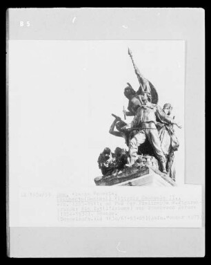 Monumento a Vittorio Emanuele II & Altare della Patria & Nationaldenkmal & Altar des Vaterlandes — Skulpturengruppe