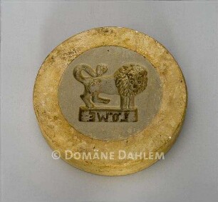 Model für Süßwaren "Löwe"