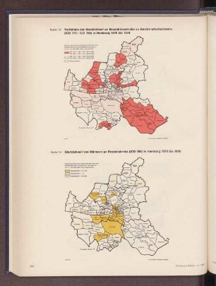 Sterblichkeit von Männern an Prostatakrebs in Hamburg 1976 bis 1978