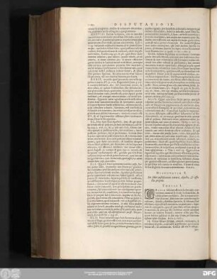 Disputatio X. De fidei iustificantis naturâ, obiecto, & effectu proprio.