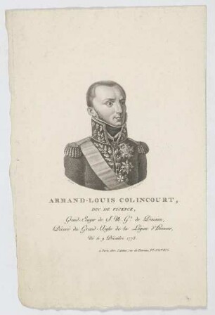 Bildnis des Armand-Louis Colincourt