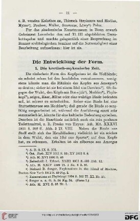 1: Die kretisch-mykenische Zeit