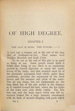 Of high degree, 1