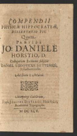 7: [De Animalibus in Genere, & Perfectis Reptilibus ac Gressilibus in Specie] : Ad Diem 8. Martii