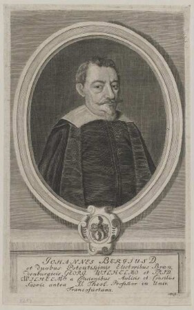 Bildnis des Johannes Bergius