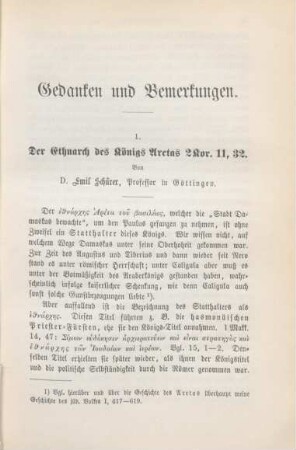 95-99 Der Ethnarch des Königs Aretas 2Kor. 11, 32