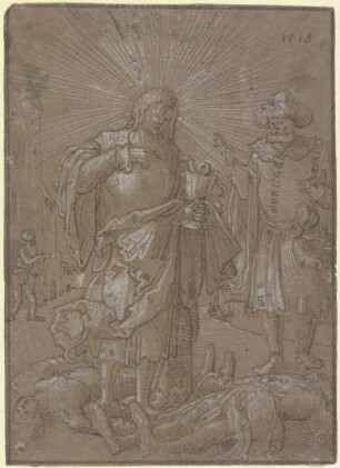 Johannes der Evangelist mit Giftbecher