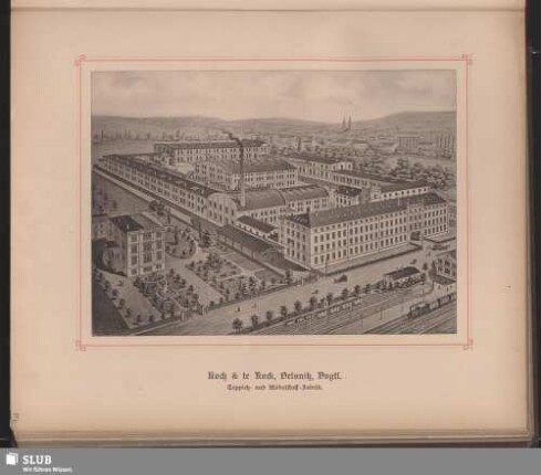 Koch & te Kock, Oelsnitz, Vogtl. Teppich- und Möbelstoff-Fabrik