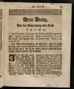 35-54, Dritte Predig von der Einweyhung einer Kirch
