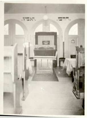 Rastatt, RA; Synagoge, Innenansicht