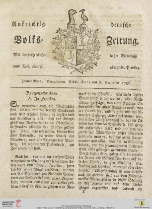 Zweiter Band. Neunzehendes Stück