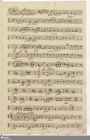 1765. Aria: Non è spento quel foco soave / Seydelmann, F.