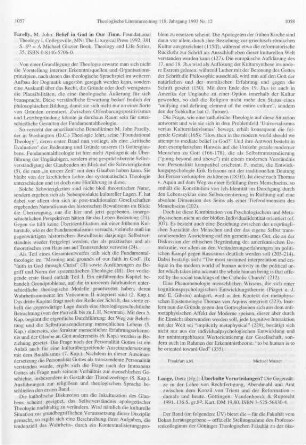 1058-1063 [Rezension] Überholte Verurteilungen?