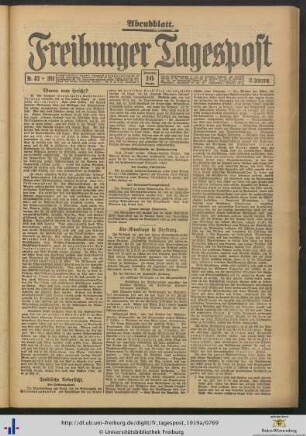 16.10.1919 (Abendblatt)