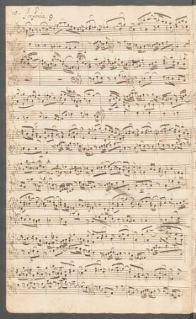 Sinfonien; cemb; f-Moll; BWV 795