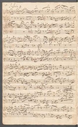Sinfonien; cemb; f-Moll; BWV 795