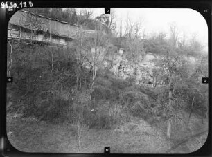 Arnstadt. Felsen Ritterstein (am Ortsausgang in Richtung Plaue)