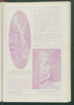 Estudo de Mary Miles Minter