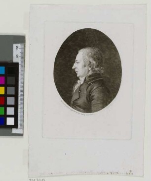 [Bildnis von Johann Andr. Aug. Burmester]