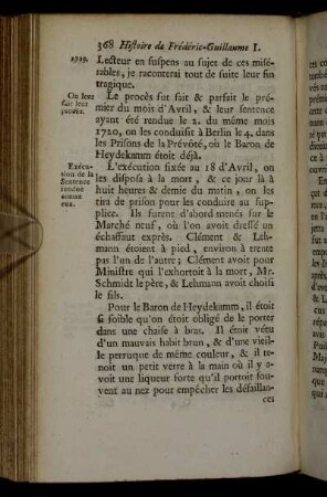 On leur fait leur procès. - 1720.