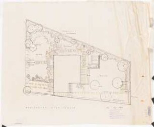 Garten Graf Schack: Lageplan 1:100