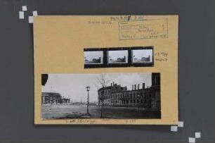 Straßenansichten. Berlin, Mitte, Wilhelmstraße (ab 1964 bis 1993 Otto-Grotewohl-Straße)/Pariser Platz/Unter den Linden