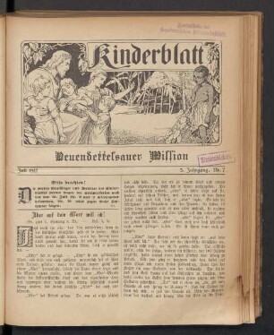Nr. 7. Juli 1912