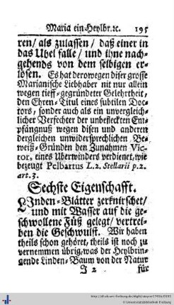 Sechste Eigenschaft.