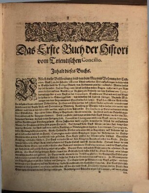 Ausführliche Historie und Beschreibung des Concilii zu Trient