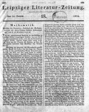 1834-01-21 : 18. Stück