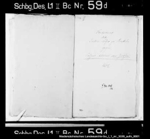 Schuldforderung des Juden Leiser zu Rinteln an Caspar Adrian von Zerßen