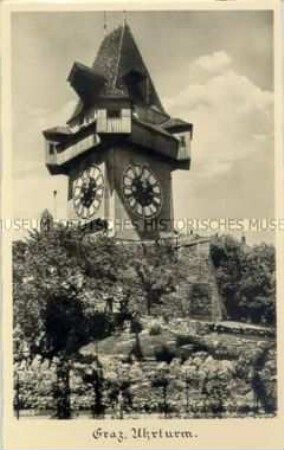 Der Uhrturm in Graz