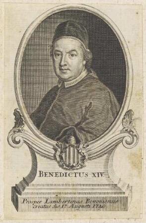 Bildnis des Benedictus XIV.