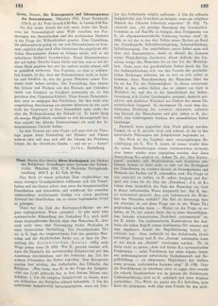 121-124 [Rezension] Thust, Martin, Sören Kierkegaard