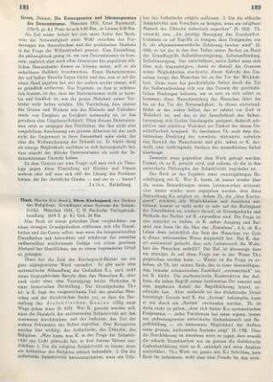 121-124 [Rezension] Thust, Martin, Sören Kierkegaard