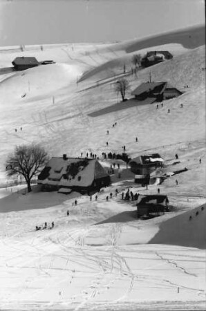 Hofsgrund: Wintersportplatz Hofsgrund; vom Schauinslandhang