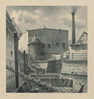 Der Wusterhausener Bär in der Neuen Jacobstraße 14
