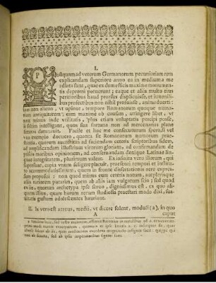 Postquam ad veterum Germanorum ...