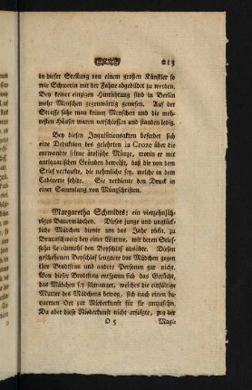 213-219, Margaretha Schmidts. - Daniel Schulz.