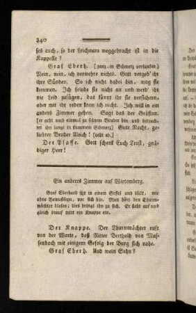 340-358, Ein anderes Zimmer auf Wirtemberg