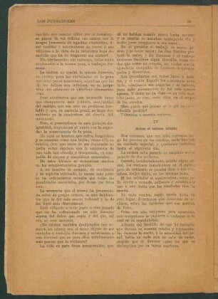IV - Sobre el mismo asunto