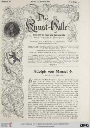 Nummer 10 (15. Februar 1905)