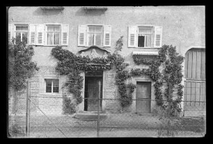 Imnau: Eingang zum Pfarrhaus