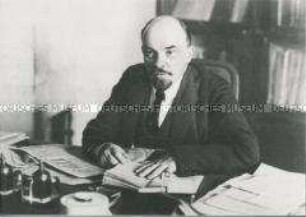 Postkartenmappe "Lenin in der Fotografie"