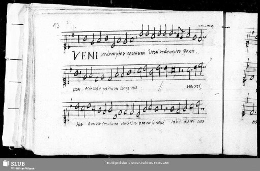 Anonymus: Veni redemptor gentium