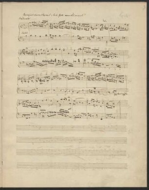 Ach Gott vom Himmel sieh darein; org; a-Moll; Krebs-WV 504