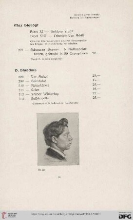 D. Staschus (Nr. 208-213)