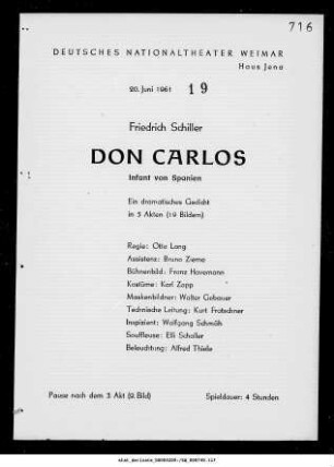 Don Carlos Infant von Spanien